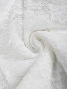 GlowEve Women Lace Trim Camisole Top With Padded Bust - White - View 5