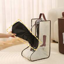 1pc Horse Boot Special Bag Equestrian Supplies Special Boot Bag Equestrian Bag Equestrian Boot Storage Bag - Black - View 4