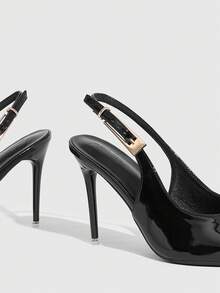 CUCCOO SZL Women Pumps Valentine's Day - Black 5 - View 6