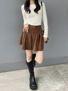 FRIFUL 女士长袖T恤 - 米色 - 查看 6