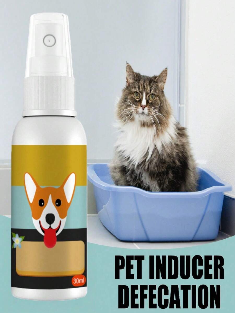 1PC/2Pcs,30ml Pet Potty Training Spray Effective Toilet Training Aid For Dogs Cats, Indoor Outdoor Urine Positioning Guide Spray - Multicolor - View 1