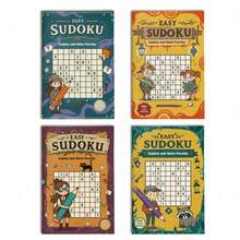 Sudoku Puzzle Book - A Fascinating And Challenging Mental Game With Multi-Level Difficulty, Which Helps To Train Concentration And Develop Logical Thinking Ability. It Is Also A Gift. - Sudoku - View 1