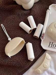 Madebyblanc 1 Pc Luxury Cream-Style Cat Claw Mini Lint Roller | Portable Tear-Away Roller For Home & On-The-Go Clothing Lint Removal - Multicolor - View 7