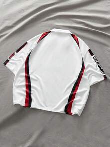 Men's AXEPEAK Casual Fashion Street Polo Shirt - Multicolor - View 2