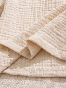 Souflis Souflis 2件套可爱小熊图案男婴法式休闲短袖T恤和裤子套装 - 杏色 - 查看 8