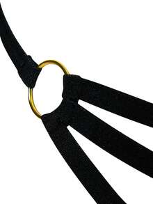 WENEZON Men's 3D Floral Decor Hollow-Out Sexy Briefs