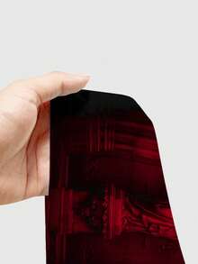 ROMWE Áo tank top nữ phong cách cung điện, nhà thờ, thánh đường, họa tiết quạ, Gothic tối tăm bí ẩn. - màu đen - Xem 5