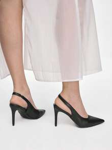 Mnmlis Women Shoes Valentine's Day - Graphite Black - View 4