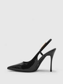 CUCCOO BIZCHIC Women's Black Bow-Trimmed Heel Strap Heels Are Perfect For Spring, Spring Break, Easter And Christmas. - Royal Blue - View 10