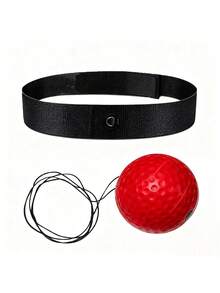 Adult And Youth Boxing Reaction Ball Set (1/2 Packs) - PA Nylon Reaction Ball With Adjustable Headband, Hand Strap, And Storage Bag - Enhances Hand Eye Coordination, Speed, And Reaction Time - Multicolor - View 11