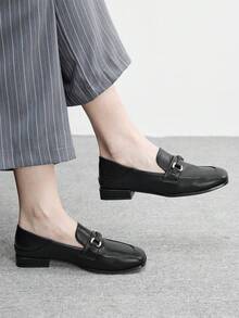 CUCCOO BIZCHIC 2025 New Autumn/Spring Flat Non-Slip Retro British Style Women Loafers, Slip-On Shoes, Christmas Gift Valentine's Day