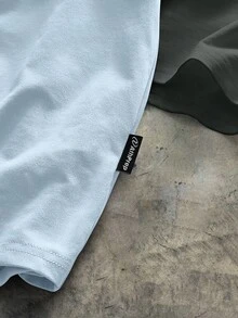 AXEPEAK 3件/套 男士宽松圆领短袖T恤 - 彩色 - 查看 5