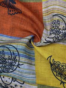 Sunspun Đầm hai dây họa tiết Bohemian nhiều màu sắc dành cho nữ cỡ lớn - Nhiều màu - Xem 8