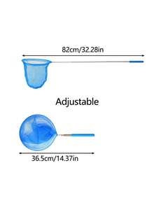 1 2 4 Pcs Collapsible Portable Stainless Steel Small Fishing Insect Net Mini Telescopic Handheld Tool For Outdoor Camping Adventure Spring Summer Fall Random Colors - Multicolor - View 3
