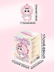 POKOJA LAND Hộp bí ẩn (không có bông nhồi), thích hợp làm quà tặng ngày lễ cho bạn bè, hộp bí ẩn chủ đề động vật dễ thương - tổng cộng 9 mô hình (8 thường + 1 bí ẩn), đồ chơi sưu tầm bằng nhựa ABS với trang phục màu pastel và điểm nhấn nơ, món quà ý nghĩa cho bạn bè và gia đình, vật trang trí độc đáo cho kệ/bàn làm việc, bộ nhân vật đáng yêu dành cho người sưu tầm mô hình và những người yêu thích chủ đề động vật. - thủy triều chơi hộp mù - Xem 5