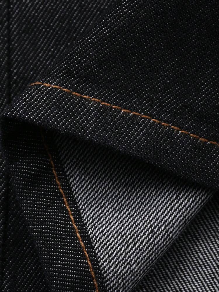 Spring Puppy Embroidery Streetwear Style Jeans