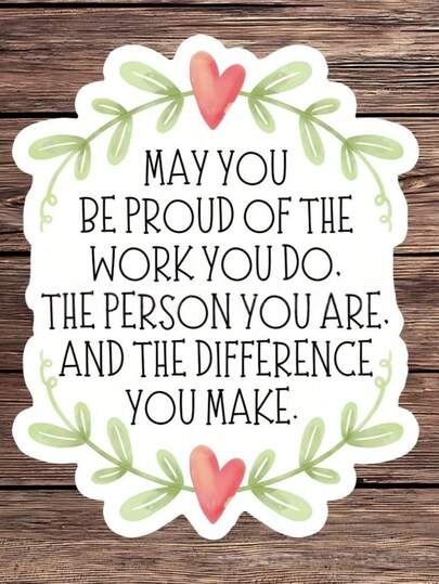 5/10张“愿你骄傲”字母英文贴纸装饰涂鸦贴纸