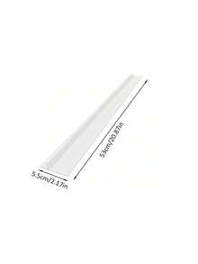 硅胶灶台缝隙密封条，易清洁耐热，宽大加长，可密封厨房灶台缝隙，防止溢出物渗入台面、烤箱、灶台、洗衣机、烘干机（21英寸，白色） - 彩色 - 查看 6