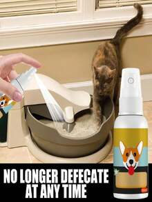 1PC/2Pcs,30ml Pet Potty Training Spray Effective Toilet Training Aid For Dogs Cats, Indoor Outdoor Urine Positioning Guide Spray - Multicolor - View 3