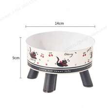 1pc Elevated Pet Bowl, Stainless Steel,Dog/Cat Food & Water Bowl, Neck-Friendly Design - 350ml - View 3