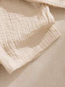 Souflis Souflis 2件套可爱小熊图案男婴法式休闲短袖T恤和裤子套装 - 杏色 - 查看 10