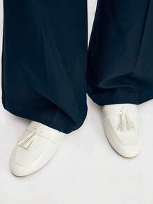 Mnmlis 女士平底鞋 - 白色 - 查看 5