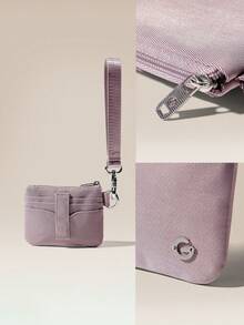 GLOWMODE On-The-Go Water-Repellant Wallet - Lavender purple - View 7