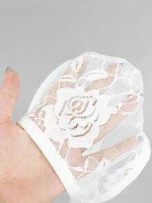 DrisQ 1pc Fashionable Alluring White Lace Charm Waist Chain Men's Sexy Lingerie - White - View 7