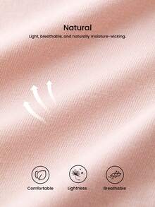 LUVLETTE 大码柔软纯棉撞色滚边基础款纽扣上衣和裤子家居服睡衣套装，适合身材丰满的女性。 - 粉色 - 查看 9