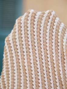 SHEIN Maternity Striped Ruched Casual Camisole - Multicolor - View 7