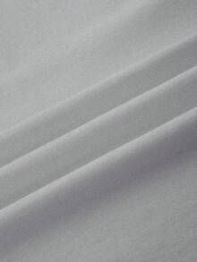 Manfinity Joysei Summer Casual Floral & Letter Print Short Sleeve T-Shirt For Men