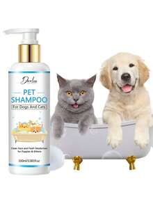 1pc 2pcs Pet Shampoo, Cleanses Head And Body, Deodorizes, Removes Odors, Suitable For Both Cats And Dogs - Multicolor - View 5