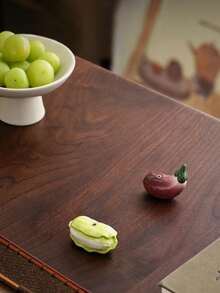 1 cái giá đỡ hương bằng gốm hình rau củ, đế hương, lư hương nhỏ, giá đựng hương, ghế đặt hương, giá đỡ bằng gốm trong nhà. - Nhiều màu - Xem 1