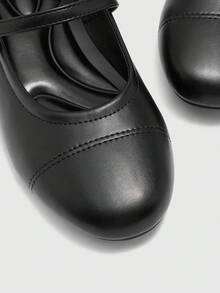 CUCCOO BIZCHIC Women's Flat Shoes Valentine's Day - Black - View 5