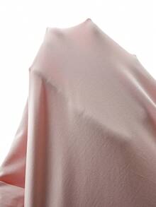 SHEIN 女士复古优雅粉色褶裥阔腿可调节腰长裤，孕妇裤，春秋季 - 藕粉色 - 查看 8