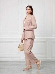 Sleekvia Mocassins plats confortables et décontractés pour femmes, polyvalents pour un port quotidien