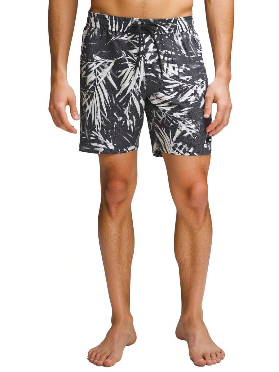 Calvin Klein Essentials Men's Swim Shorts Black - Black - View 1