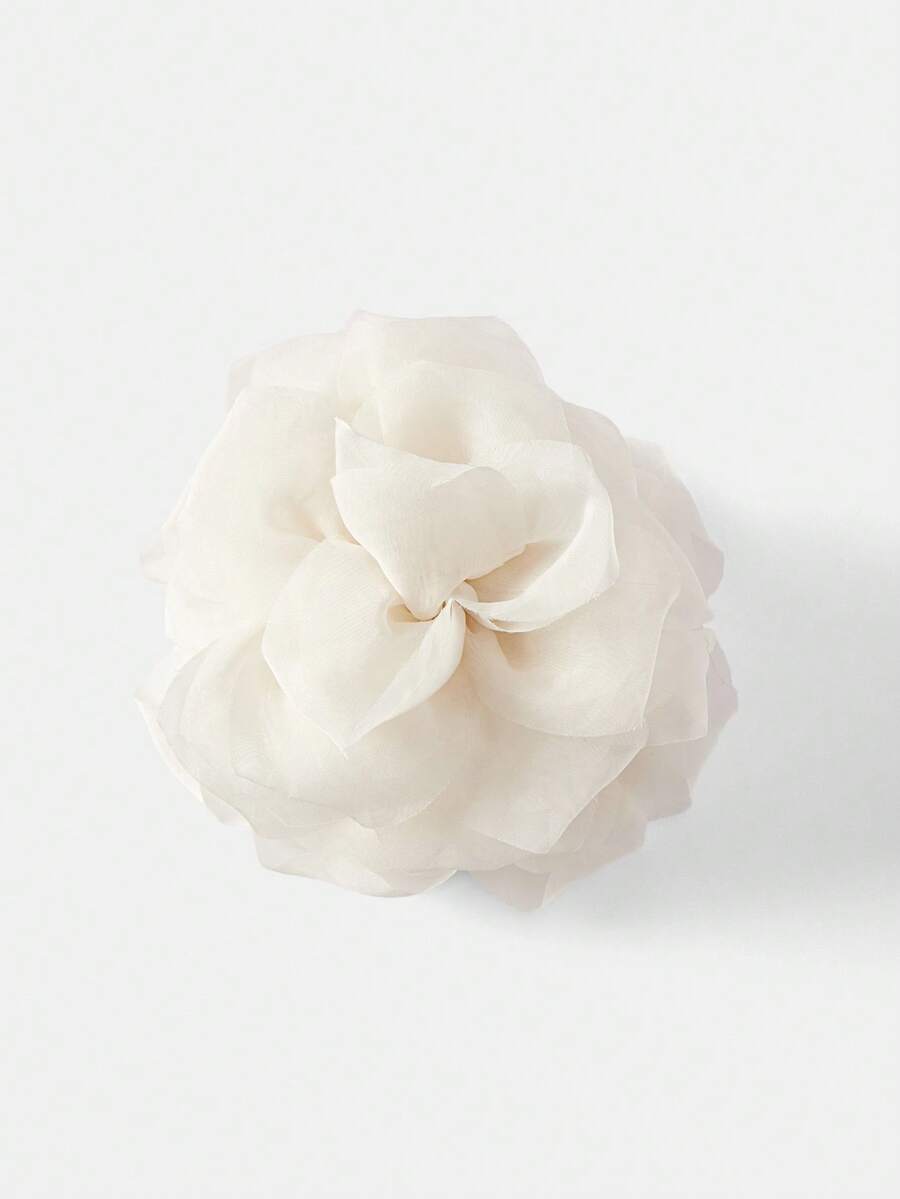 MOTF PREMIUM KẸP TÓC HÌNH HOA 3D THỜI TRANG & THANH LỊCH DÀNH CHO NỮ - trắng - Xem 2
