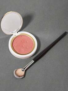 1/2/3/4支装高光化妆刷，扁平柔软毛，无需粉末，可用于提亮肤色和打造古铜红妆容，无需粉末，可用作粉底刷、遮瑕刷、腮红刷、修容刷、古铜粉刷、散粉刷等。 - 彩色 - 查看 3