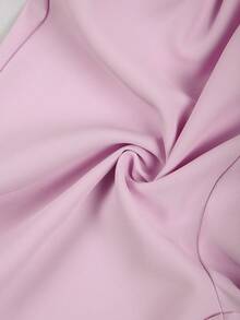 GlowEve 2pcs Women's Casual Short Sleeve Set, Elevated Style - Mauve Purple - View 10