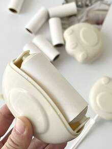 Madebyblanc 1 Pc Luxury Cream-Style Cat Claw Mini Lint Roller | Portable Tear-Away Roller For Home & On-The-Go Clothing Lint Removal - Multicolor - View 12