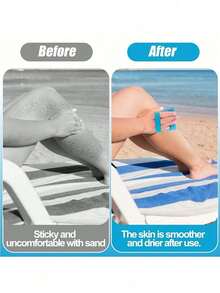 2 Pieces Beach Sand Remover, Suitable For Sand Removal Bags And Tools Such As Sandbags, Pouches, And Brushes, Without Talcum Powder. It Is A Must-Have For Beach Vacations And Camping, Summer Travel, Vacations, Bathroom Decoration, And Beach Supplies - Multicolor - View 2