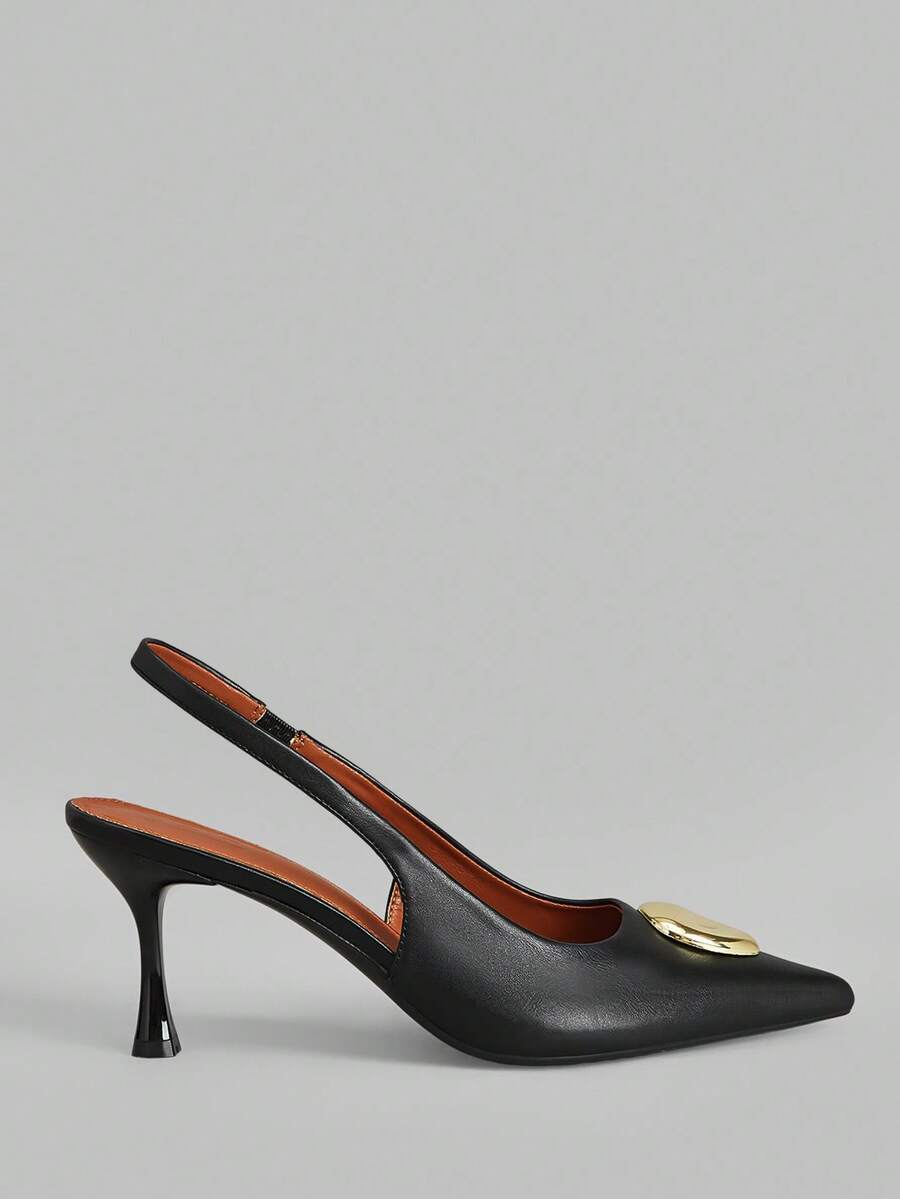 Ontre 女士高跟鞋 - 黑色 - 查看 1