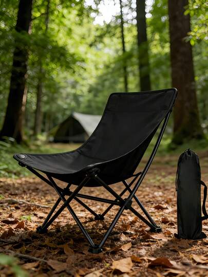 1 pieza Silla/Banco/Taburete plegable portátil para exteriores/Silla con respaldo para dibujo artístico/Equipo de pesca/Silla de uso doméstico