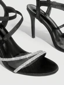 CUCCOO SZL Sandalias de gladiador para mujer - Negro - Ver 5