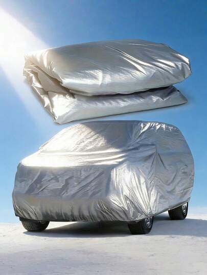 1 pieza Funda universal impermeable para automóvil - Funda completa para automóvil. Hecha de material PEVA resistente a los rayos UV, a la lluvia, al polvo, a la nieve y a las altas temperaturas. Protección para vehículos en todas las estaciones, a prueba de polvo, accesorios para automóviles, fundas para automóviles | Fundas para automóviles con estilo | Fundas para automóviles, fundas para automóviles en la nieve, fundas para automóviles para todo clima, fundas para automóviles en la nieve, fundas para automóviles, fundas para automóviles sedán, fundas para automóviles en la nieve, fundas para automóviles en invierno, fundas para automóviles en la nieve, parasoles para automóviles.