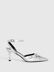 CUCCOO SZL Women Pumps - Silver - View 2