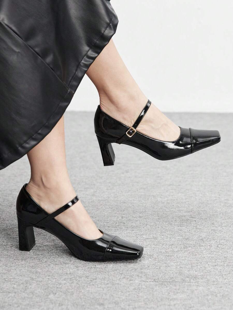 CUCCOO BIZCHIC Women's High-Heeled Shoes Valentine's Day - Black - View 1