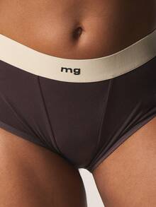 MISSGUIDED Women's Briefs With Contrast Waistband Classic Everyday Hipster Panties Comfortable Basic Underwear