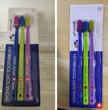 1 Stück/3 Stücke Sanfte Borsten Zahnfleischpflege Zufallsfarben Handzahnbürsten Set für Erwachsene Männer Frauen Unisex Tägliche Mundpflege Verwendung Zuhause Badezimmer Essentiell - Verschiedenfarbig - Übersicht 9